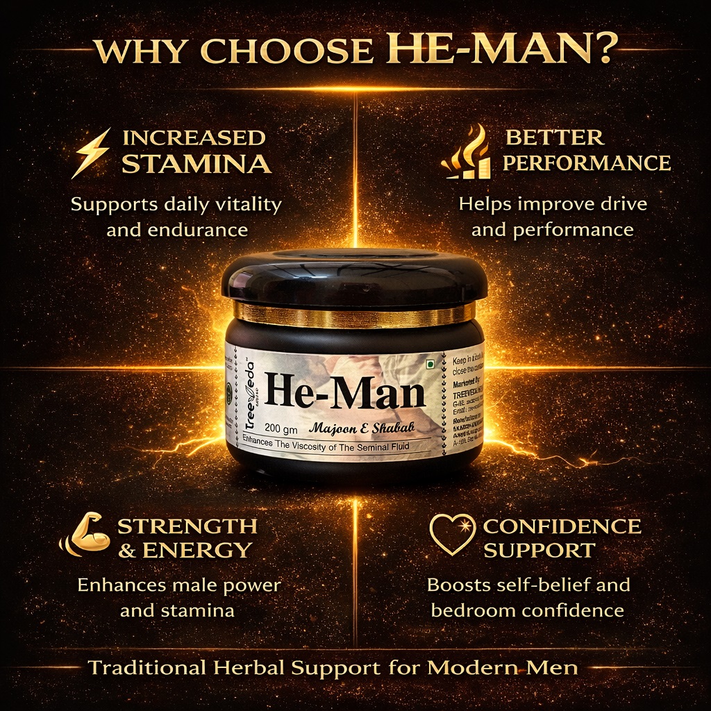 Majoon for Men – Ayurvedic Majoon-E-Shabab | Stamina, Energy & Vitality Booster | 100% Herbal Formula